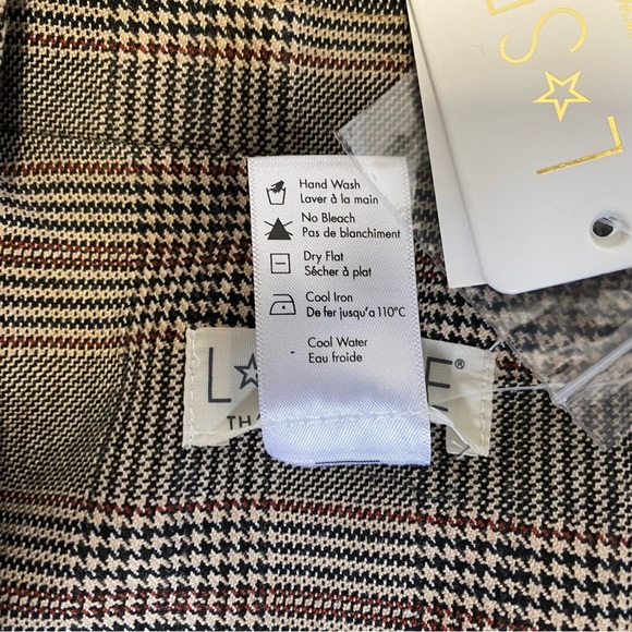 L*Space Nadia blazer Plaid About You NEW - Picture 7 of 10